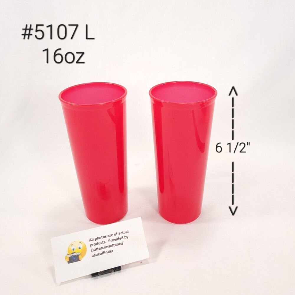 Tupperware Bundle #1535 Tray #767 Stow-N-Go #3155 Soup Mug #5107L Tumblers - Picture 3 of 10